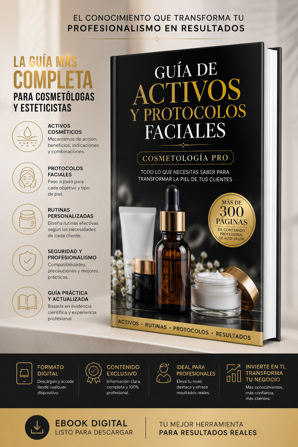 Guía Completa de Activos y Protocolos Faciales